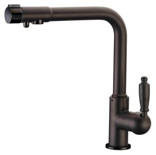 Смеситель для кухни ZORG Zorg Sanitary ZR 320 YF-33 ЧЕРНЫЙМЕТАЛЛ